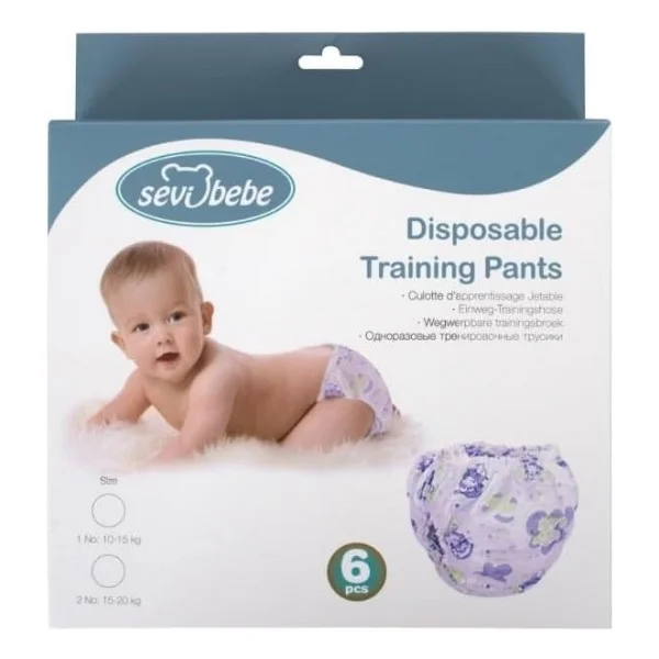 Sevi Bebe 6'lı Kullan At Alıştırma Külodu - Görsel 2