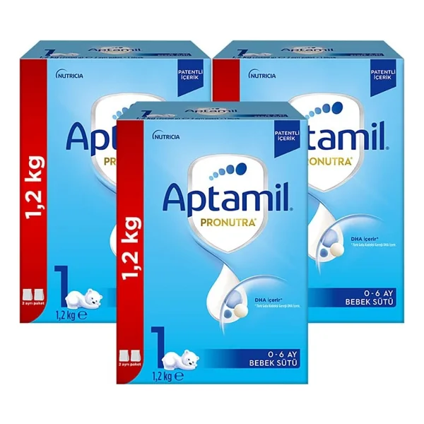 Aptamil 1 Bebek Sütü 1200 Gr 3 Adet - Görsel 2