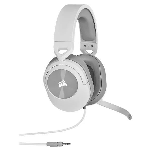 Corsair Hs55 Stereo Ca-9011261-Eu Beyaz Kablolu Kulak Üstü Oyuncu Kulaklığı - Görsel 2
