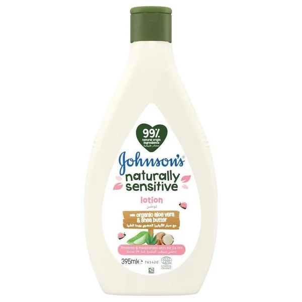 Johnson's Baby Naturally Sensitive Losyon 395 Ml - Görsel 2