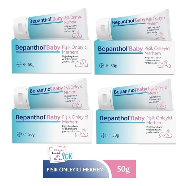 Bepanthol Baby Pişik Kremi 50 Gr 4 Adet - Görsel 2