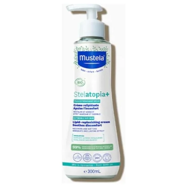 Mustela Stelatopia+ Lipit Yenileyici Krem 300 Ml 2 Adet - Görsel 2