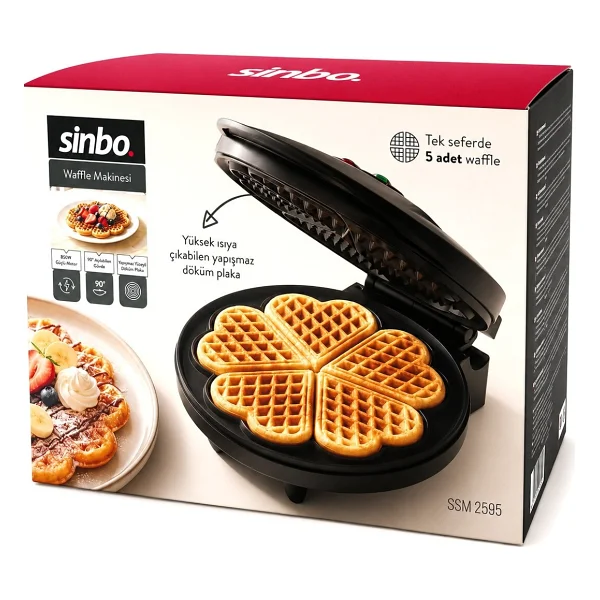 Sinbo Ssm-2595 Waffle Makinesi - Görsel 3