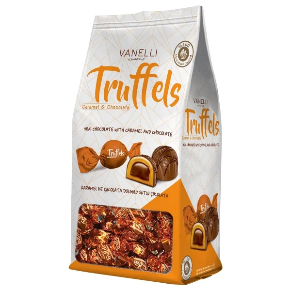 Vanelli Truffels Karamelli Ve Sütlü Çikolata 1 Kg - Görsel 4