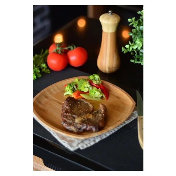 Bambum Penne Kare Tabak 20 Cm B2501 - Görsel 8