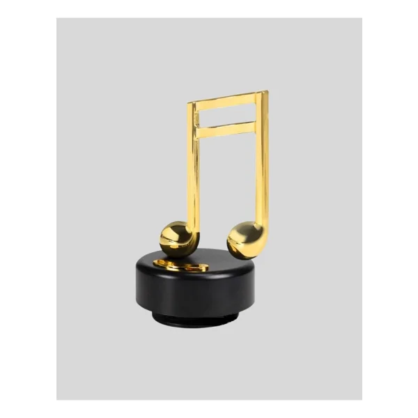 Altın Nota Figürlü Müzik Kutusu - Lisinya - Görsel 4