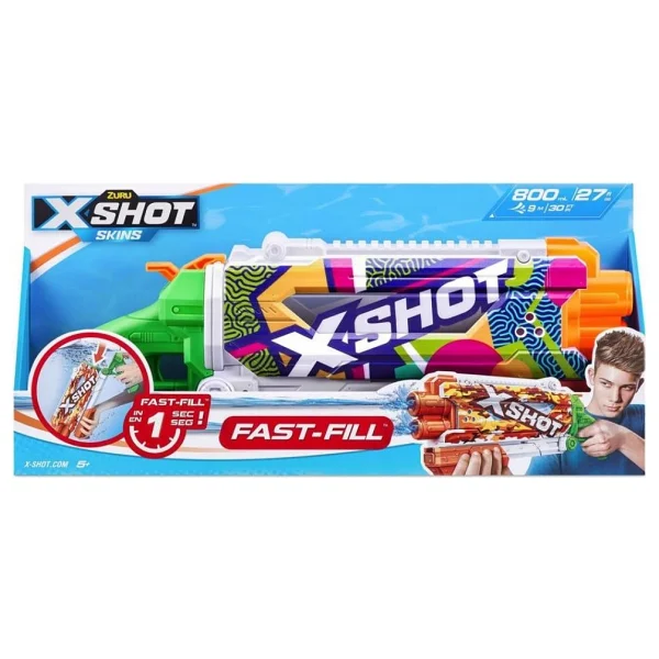X-Shot Su Tabancası - Hızlı Doldurma Fonksiyonlu - Görsel 2
