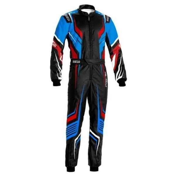 Sparco Prime K Fia Onaylı Karting Yetişkin Tulumu 46 Beden Siyah - Görsel 3