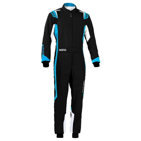 Sparco Thunder Karting Tulumu Mavi - Siyah - Görsel 2