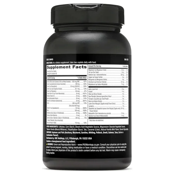 Gnc Mega Men Erkekler İçin Multivitamin Desteği 180 Tablet - Görsel 3