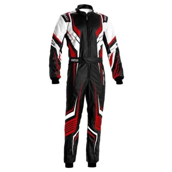 Sparco Prime K Fia Onaylı Karting Çocuk Tulumu 140 Beden Kırmızı - Görsel 5
