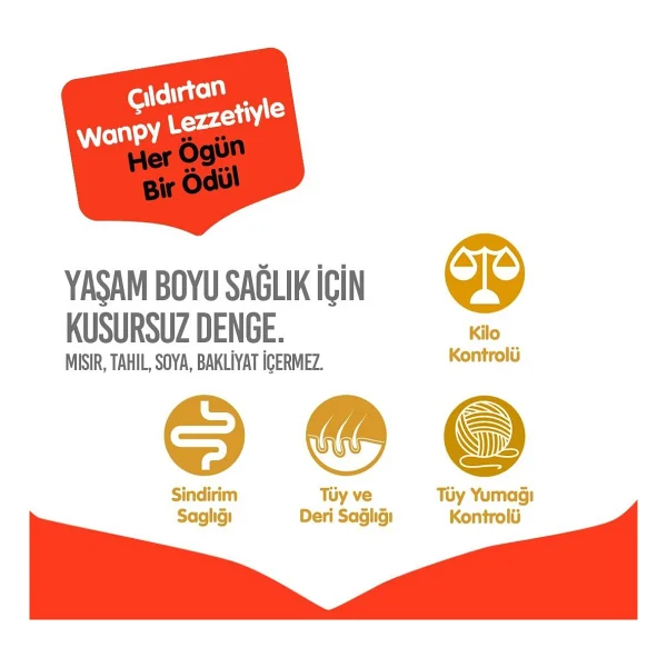 Wanpy Tahılsız Ton Balıklı 8 Kg Yetişkin Kedi Maması - Görsel 4