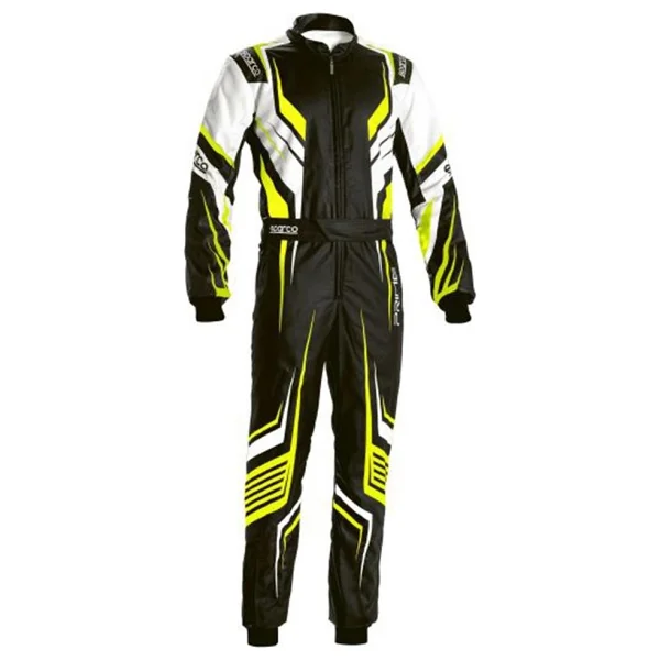 Sparco Prime K Fia Onaylı Karting Çocuk Tulumu 140 Beden Sarı - Görsel 4