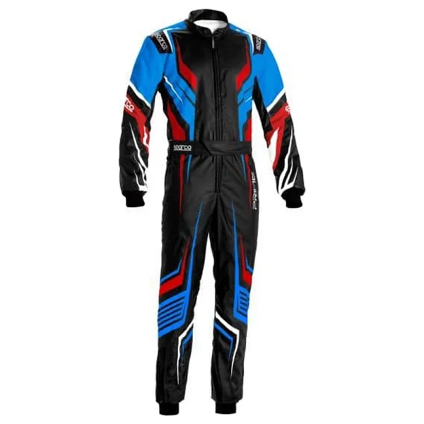 Sparco Prime K Fia Onaylı Karting Yetişkin Tulumu 46 Beden Siyah - Görsel 5