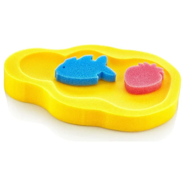 Babyjem Küvet Süngeribanyo Süngeri HD. Sarı - Görsel 2