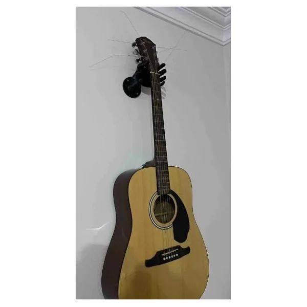 Gitar Duvar Montajı, Duvara Monte Edilebilir Tabanlı Evrensel Gitar Askısı, Akustik, Elektrik, Klasik, Bas Gitar Standı, Mandolinler, Ukulele. El Şeklinde Duvar Tipi Gitar Tutacağı Tutucu Asma Asıcı - Görsel 2