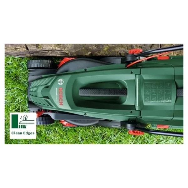 Bosch Home & Garden Universal Rotak 37-555 Çim Biçme Makinesi 1400 W Motor, Kesim Genişliği: 37 Cm, 40 Litre Çim Toplama Sepeti, Ergoflex Saplar - Görsel 2