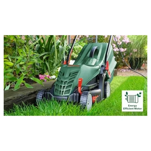 Bosch Home & Garden Universal Rotak 37-555 Çim Biçme Makinesi 1400 W Motor, Kesim Genişliği: 37 Cm, 40 Litre Çim Toplama Sepeti, Ergoflex Saplar - Görsel 5