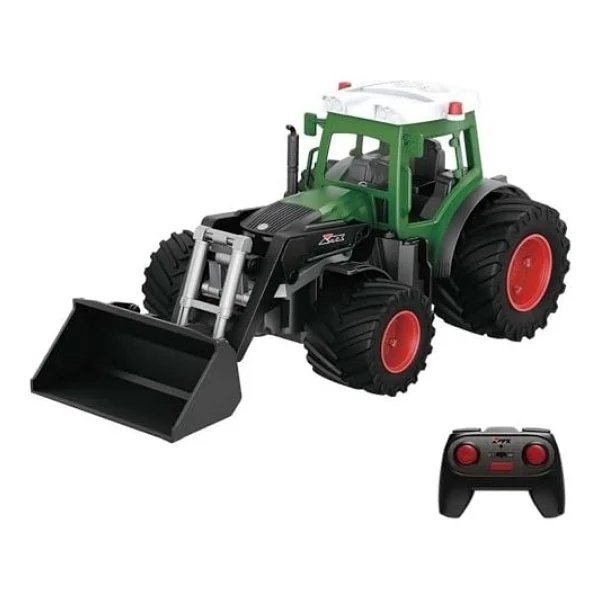 Oyuncak 2.4ghz Uzaktan Kumandalı 1:24 Ölçek Şarjlı Rc Traktör Forklift Aparatlı - Oyuncak Kepçe Traktör (Forklift Aparatlı) - Görsel 8