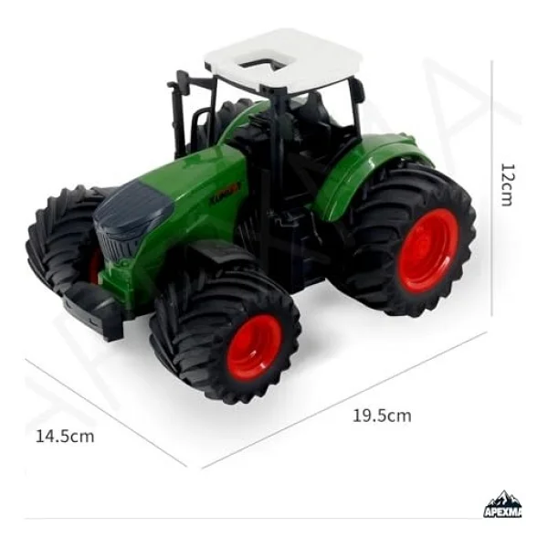 Oyuncak 2.4ghz Uzaktan Kumandalı 1:24 Ölçek Şarjlı Rc Traktör Forklift Aparatlı - Oyuncak Kepçe Traktör (Forklift Aparatlı) - Görsel 10