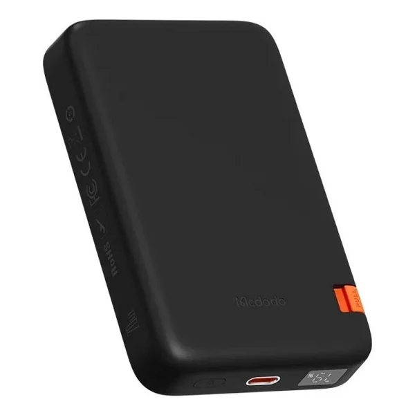 Mcdodo MC-5101 Siyah 10000 mAh MagSafe Powerbank