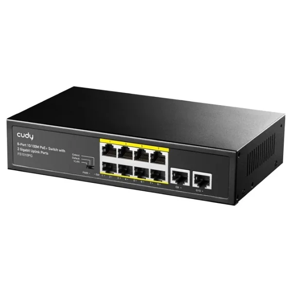 Cudy Fs1010pg 10 Port 10/100 Mbps Poe Switch - Görsel 3