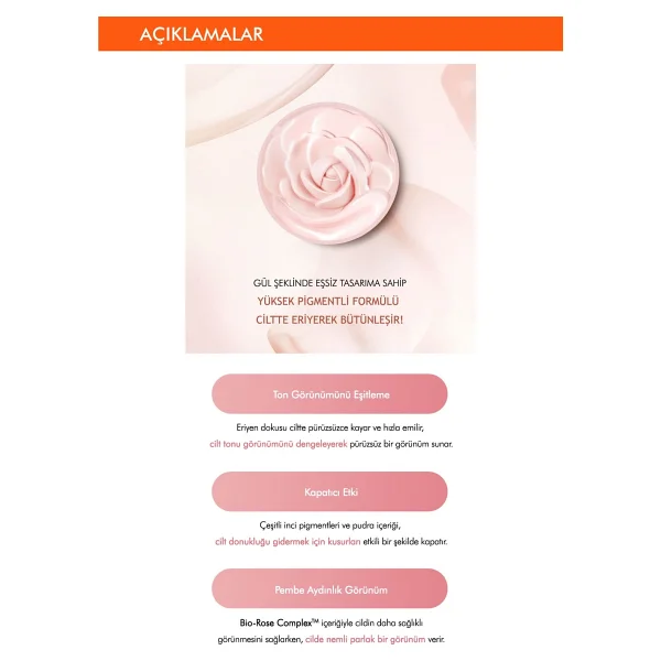 Missha Glow Tone Up Rose Pact Ton Eşitşeyici Spf 50 Pa++Krem Kapatıcı - Görsel 5