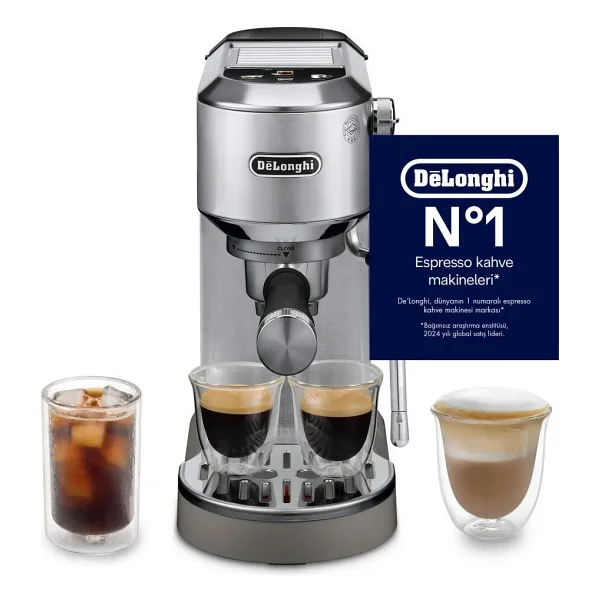Delonghi Dedica Duo Ec890 Manuel Espresso Makinesi - Görsel 9