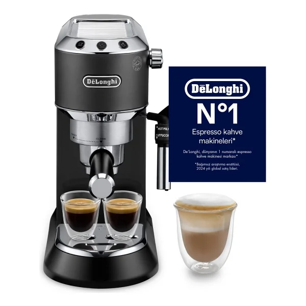 Delonghi Dedica Ec685.Bk Siyah Espresso Makinesi - Görsel 9
