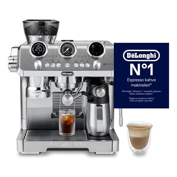 Delonghi La Specialista Maestro Ec9885.M Yarı Otomatik Espresso Makinesi - Görsel 9