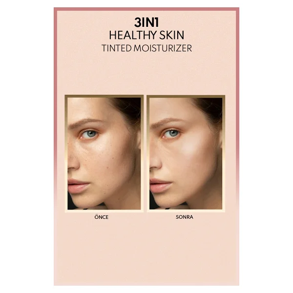Note 3 In 1 Healthy Skin Tinted Moisturizer Spf 50 00 Light 30 Ml Bb Krem - Görsel 5