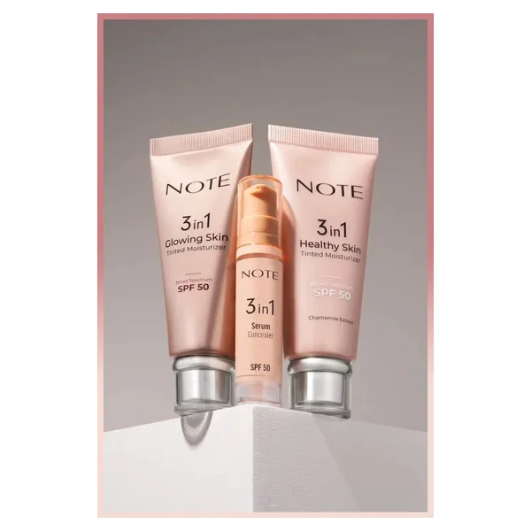 Note 3 In 1 Healthy Skin Tinted Moisturizer Spf 50 00 Light 30 Ml Bb Krem - Görsel 7