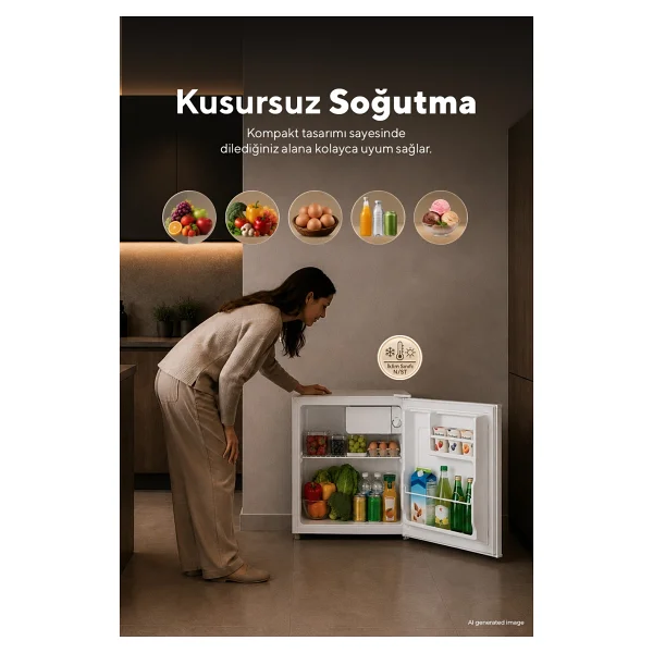 Kumtel Hmb-50 Büro Tipi Mini Buzdolabı - Görsel 4