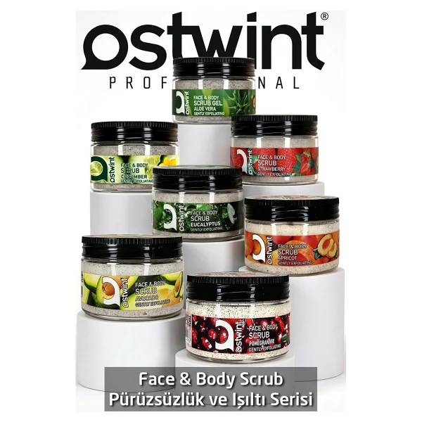 Ostwint Yüz Ve Vücut Scrub Peeling Jel Çilek 300 Ml - Görsel 7