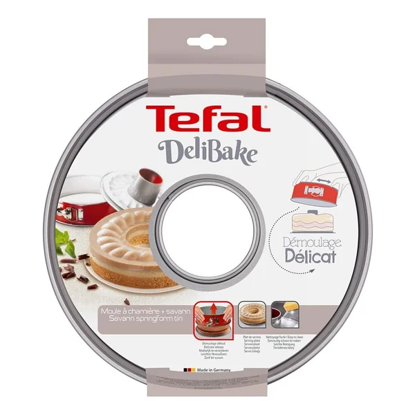 Tefal Delibake Savarin 25 Cm Kelepçeli Kek Kalıbı - Görsel 9
