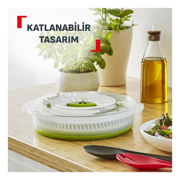 Tefal Katlanabilir 4 Lt Salata Kurutucu - Görsel 7