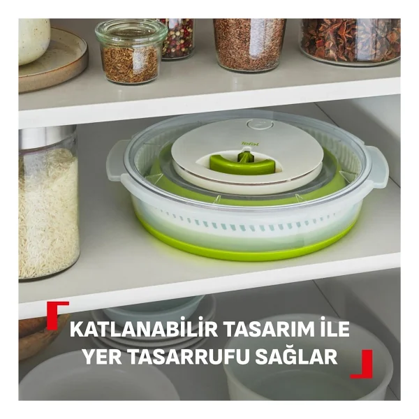 Tefal Katlanabilir 4 Lt Salata Kurutucu - Görsel 8