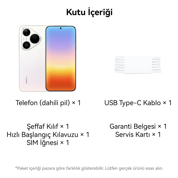 Huawei Pura 90s Pro 256 GB Beyaz - Görsel 7