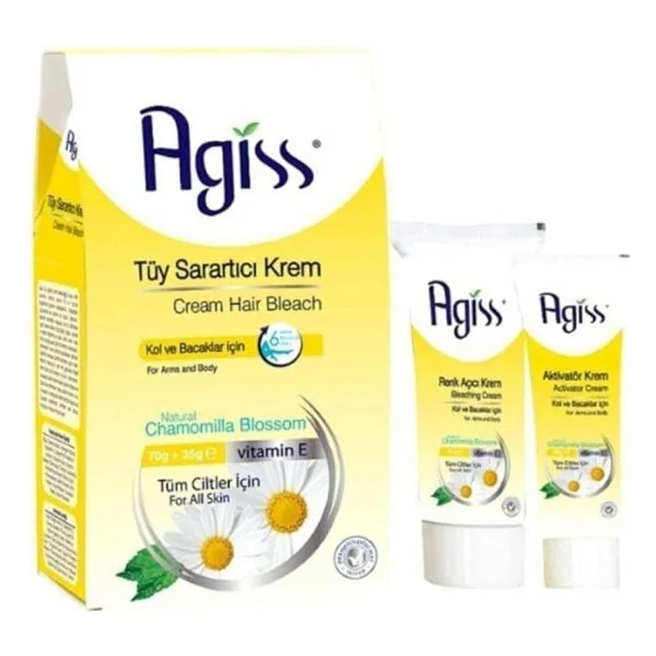 Agiss Tüy Sarartıcı Krem 70 Gr + 35 Gr - Görsel 2