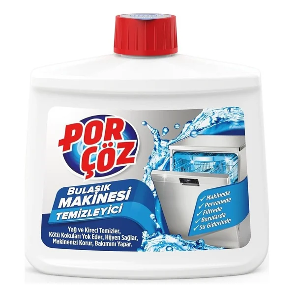 Porçöz Bulaşık Makinesi Temizleyici 250 Ml - Görsel 8