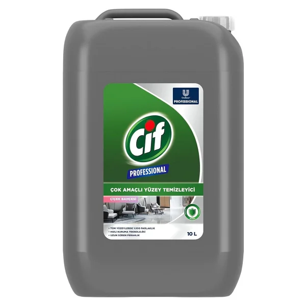 Cif Professional Çiçek Bahçesi Çok Amaçlı Yüzey Temizleyici 10 Lt - Görsel 2