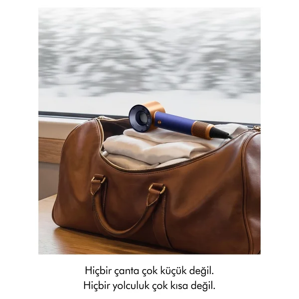 Dyson Supersonic Travel Prusya Mavisi/Bakır 1600 W Saç Kurutma Makinesi - Görsel 10