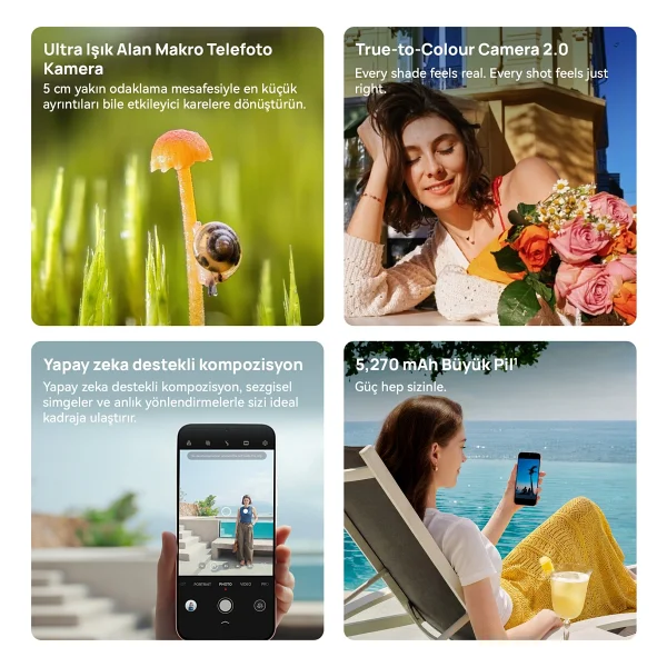 Huawei Pura 90s Pro 512 GB Beyaz - Görsel 2