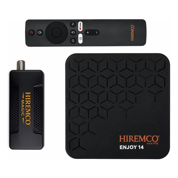 Hiremco Enjoy 14 + Magic USB-A Kurulu Uydu Seti 4K Android TV Box - Görsel 7