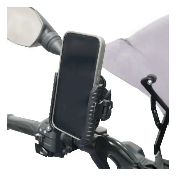 Gp Kompozit Ttr09 Universal Ayna Bağlantılı Titreşim Modüllü Telefon Tutucu Siyah - Görsel 4
