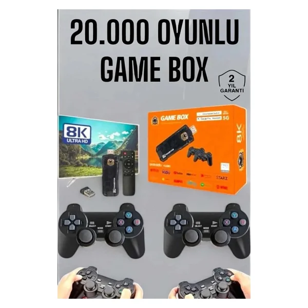 8K Premium 20.000 Oyunlu Gamebox TV Uyumlu - Görsel 2
