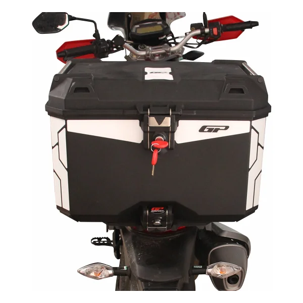Gp Kompozit Universal 45 Lt Plastik Motosiklet Çantası Siyah - Görsel 2