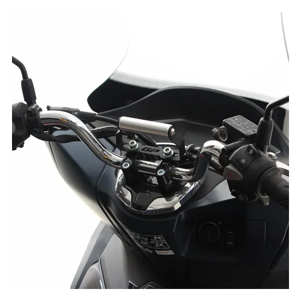 Gp Kompozit Gp Kompozit Honda Pcx 125 / 150 2014-2024 Uyumlu Telefon / Navigasyon Tutucu Siyah - Görsel 3