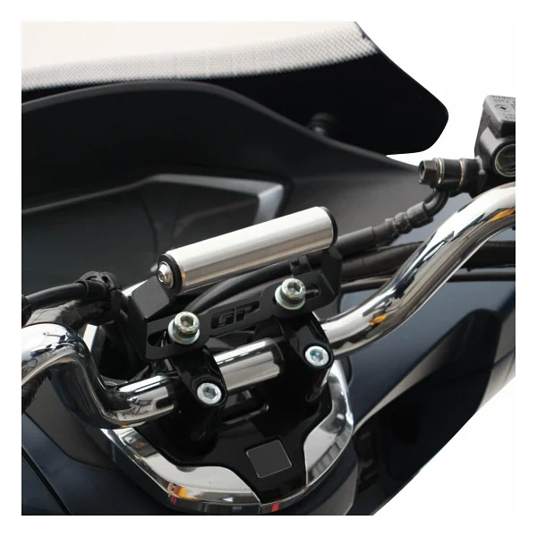Gp Kompozit Gp Kompozit Honda Pcx 125 / 150 2014-2024 Uyumlu Telefon / Navigasyon Tutucu Siyah - Görsel 4
