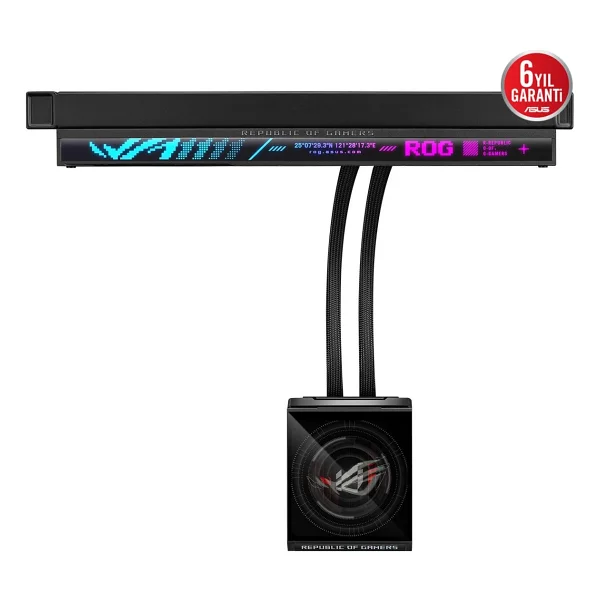 Asus Rog Strix Slc Iv 360 Argb Lcd White Edition İşlemci Sıvı Soğutucu - Görsel 8